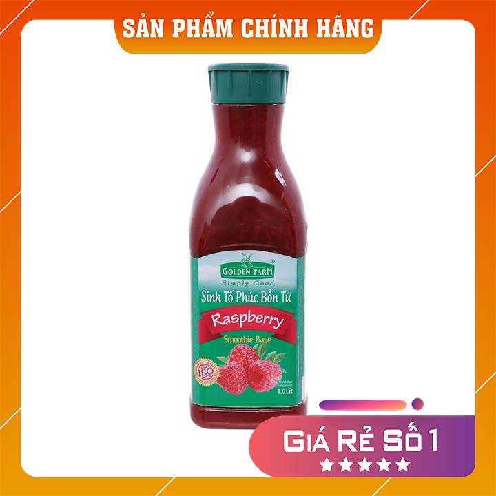 Sinh Tố Phúc Bồn Tử Golden Farm (Raspberry Smoothie Base) 1L