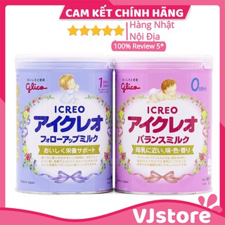 SỮA GLICO Icreo Số 0/Số 1 - 800g nội địa Nhật Cho bé Date T9/2021