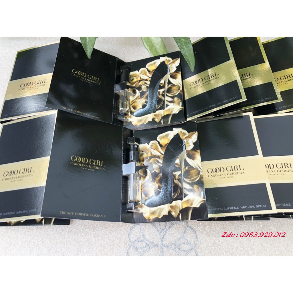 Nước Hoa Vial Carolina Herrera Good Girl | Thế Giới Skin Care