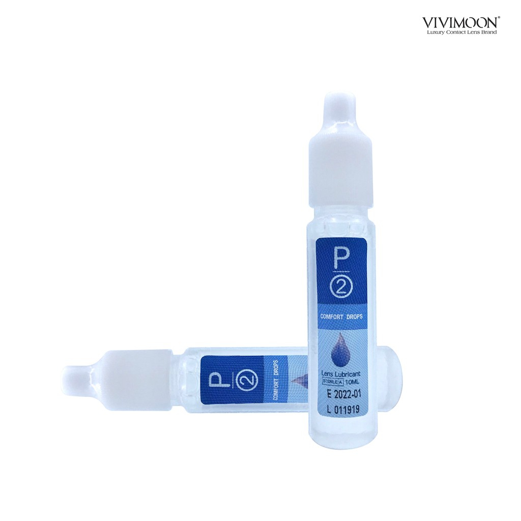 Nước nhỏ mắt Kính áp tròng cao cấp P2 Comfort Drops 10 ml VIVIMOON