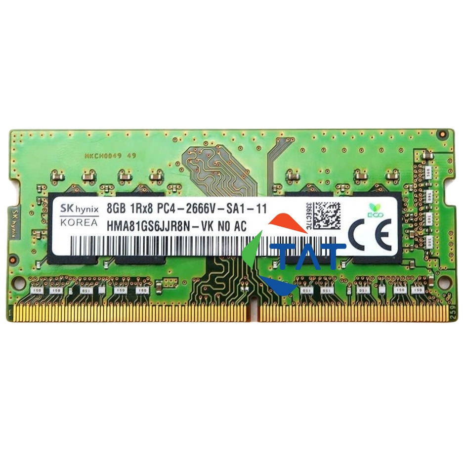 Ram SK Hynix DDR4 8GB 2666MHz Dùng Cho Laptop Macbook - Mới Bảo hành 36 tháng