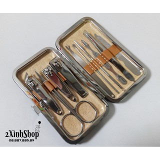 Bộ dụng cụ cắt móng 10 món - GD002