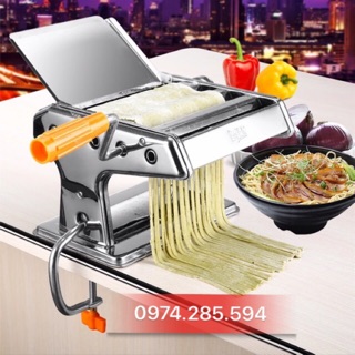 Máy cán mì cắt mì gia đình 3 lưỡi dao