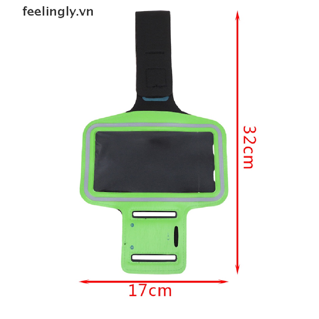 ❤Đầu❤ Túi Đựng Điện Thoại Đeo Cánh Tay 5.5 "Tiện Dụng Khi Tập Gym / Chạy Bộ