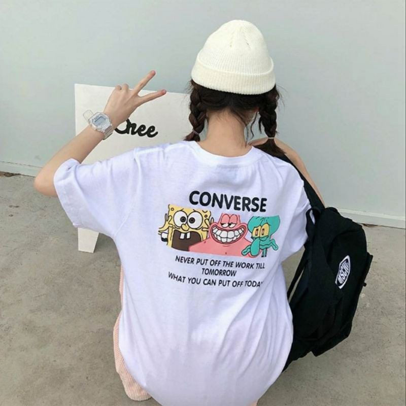 Áo Thun tay lỡ Unisex Convrese