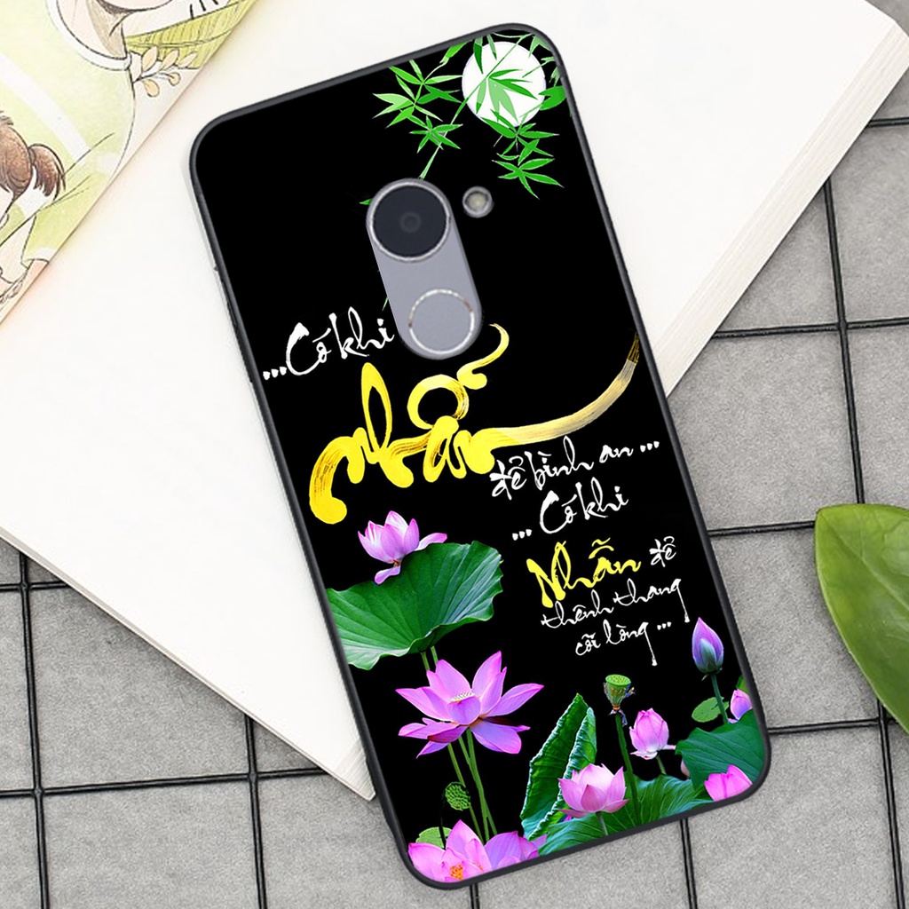 Ốp lưng Huawei Y7 PRIME 2017 in hình chữ tài chữ lộc, Cha Mẹ, bình an SIÊU ĐẸP