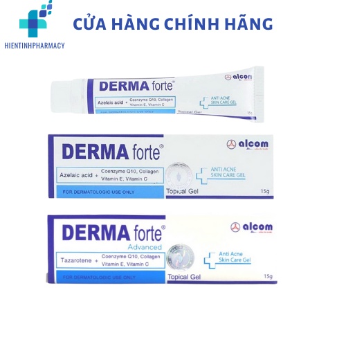 Derma Forte Kem Dưỡng Giảm Mụn, Giảm Thâm, Mờ Sẹo 15g