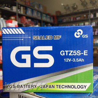 Ắc quy lùn e mf gtz5s-e