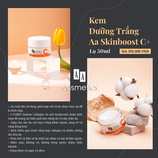 Kem tri nám, dưỡng trắng Skinboost C AA