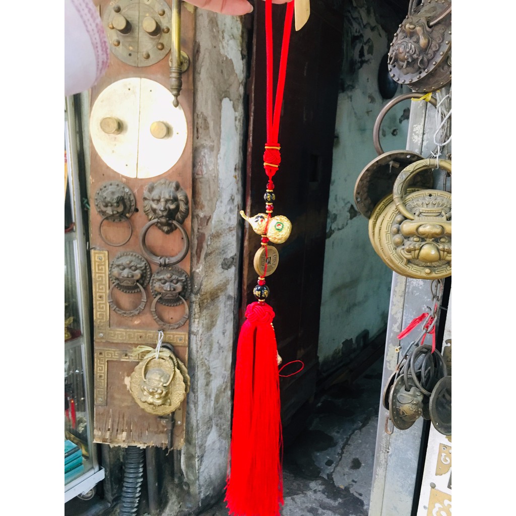 Dây treo Hồ lô Đồng xu Ngũ đế