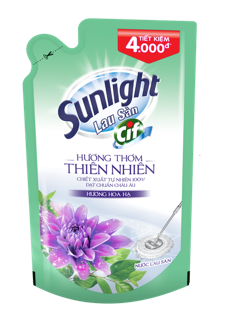 Nước lau sàn Sunlight Hoa hạ Túi tiết kiệm 2.6kg (MSP 67157055)