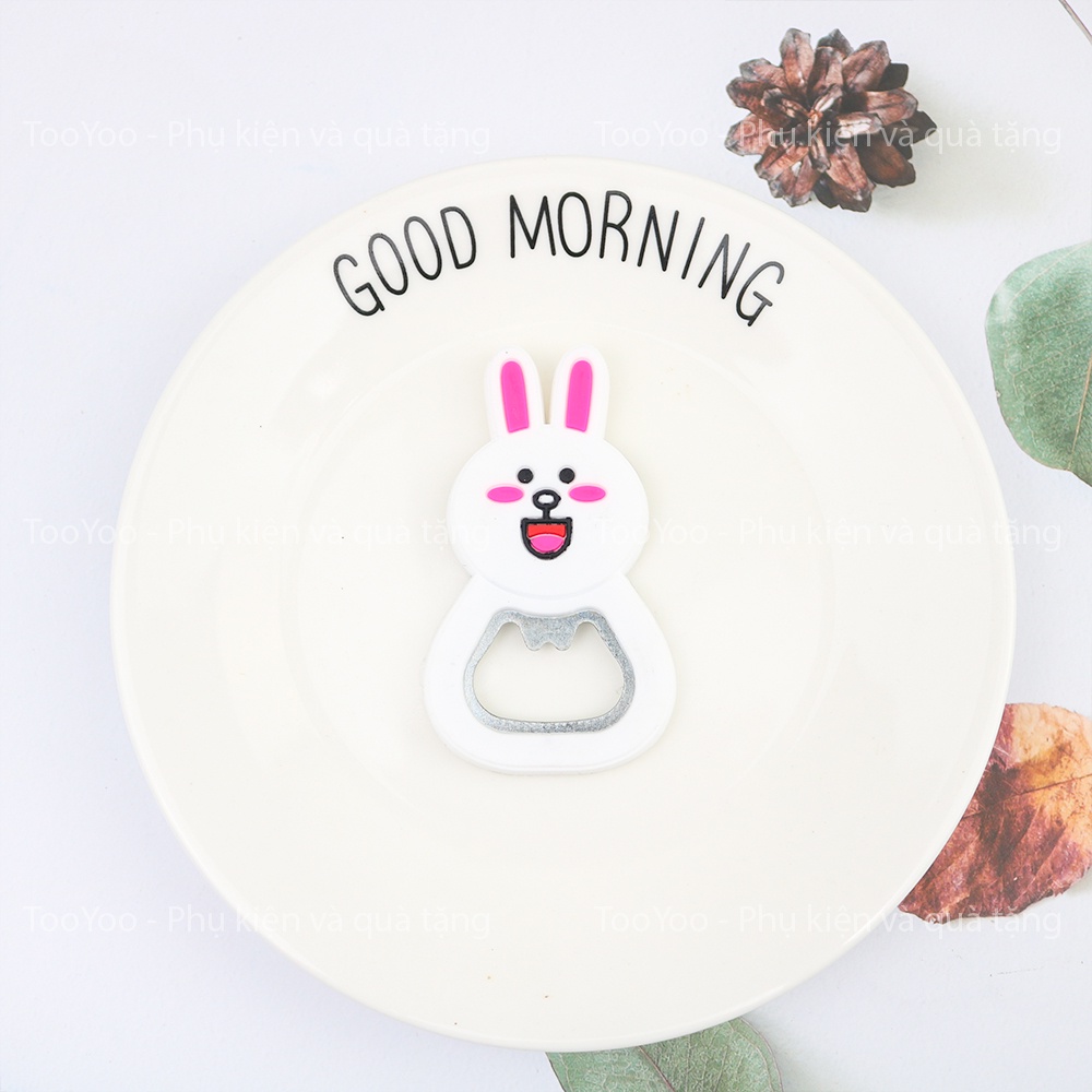 Đồ khui bia có nam châm tránh thất lạc nhiều mẫu dễ thương cute TooYoo BK00090