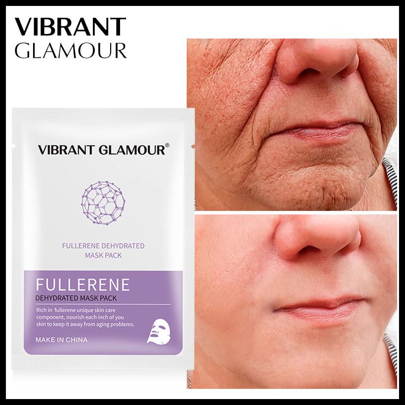 [CHÍNH HÃNG] VIBRANT GLAMOR Mặt nạ Khô Fullerene oligopeptide dạng bột đông khô giữ ẩm và giảm vết thâm mụn