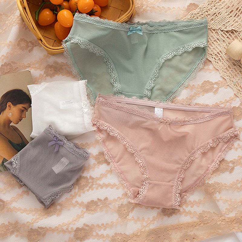 Quần Lót Nữ - Quần Lót Ren Nữ Sexy cao cấp mềm mại kháng khuẩn sexy gợi cảm DAN STORE MÃ 1016