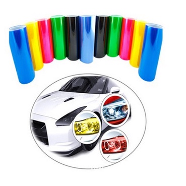Phim titan decal  7 màu dán đèn xe xe máy hơi ô tô hàng cao cấp đi sương mù cho Toyota Vios Innova Huyndai Accent