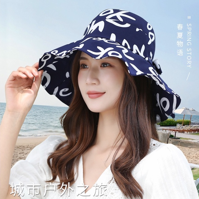 Nón Tai Bèo Chống Nắng Gấp Gọn Thời Trang Mùa Hè Cho Nữ