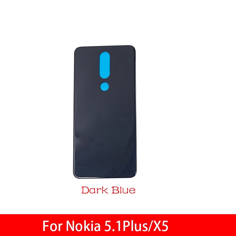 Mặt Lưng Điện Thoại Bằng Kính Cho Nokia 7 7.1 / 5.1 Plus / X5 / 6.1 Plus / X6 / 8.1 / X7