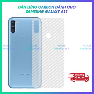 Miếng Dán Lưng Cacbon Dành Cho Samsung Galaxy A11