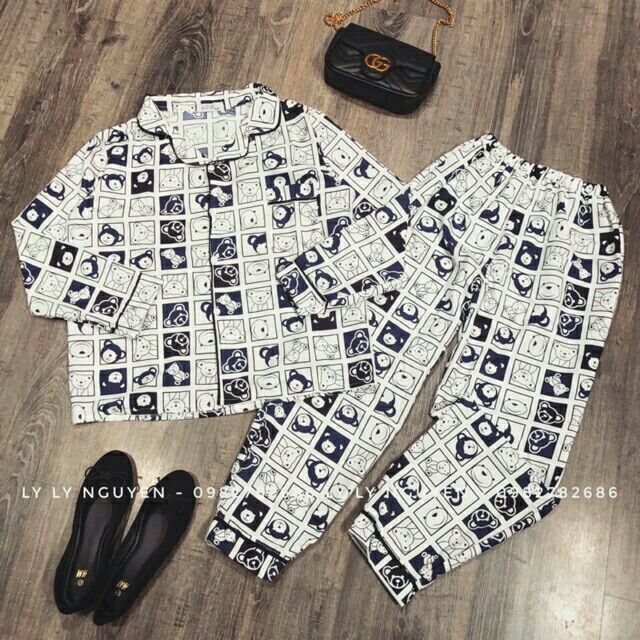 Lẻ = sỉ. Bộ ngủ pijama tay dài quần dài