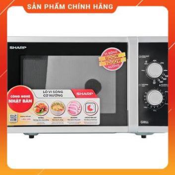 [FreeShip] R-G322VN-S | Lò vi sóng Sharp R-G322VN-S 23 lít, có nướng (Hàng chính hãng) BM