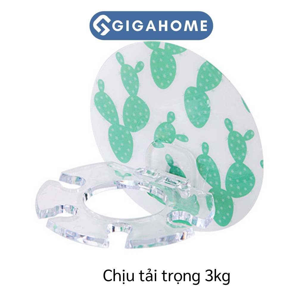 Giá Dán Tường Treo Bàn Chải, Kem Đánh Răng GIGAHOME Không Cần Khoan 9219