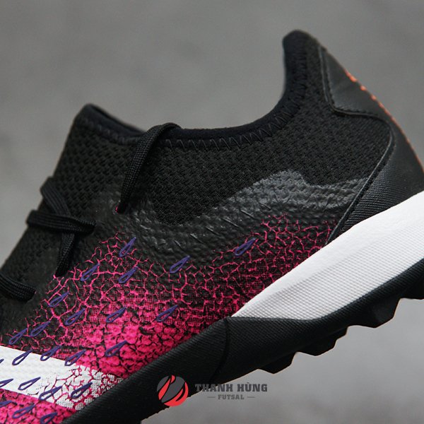 GIÀY ĐÁ BÓNG CHÍNH HÃNG ADIDAS PREDATOR FREAK.3 TF L SUPERSPECTRAL - FW7520 - ĐEN/ HỒNG TÍM