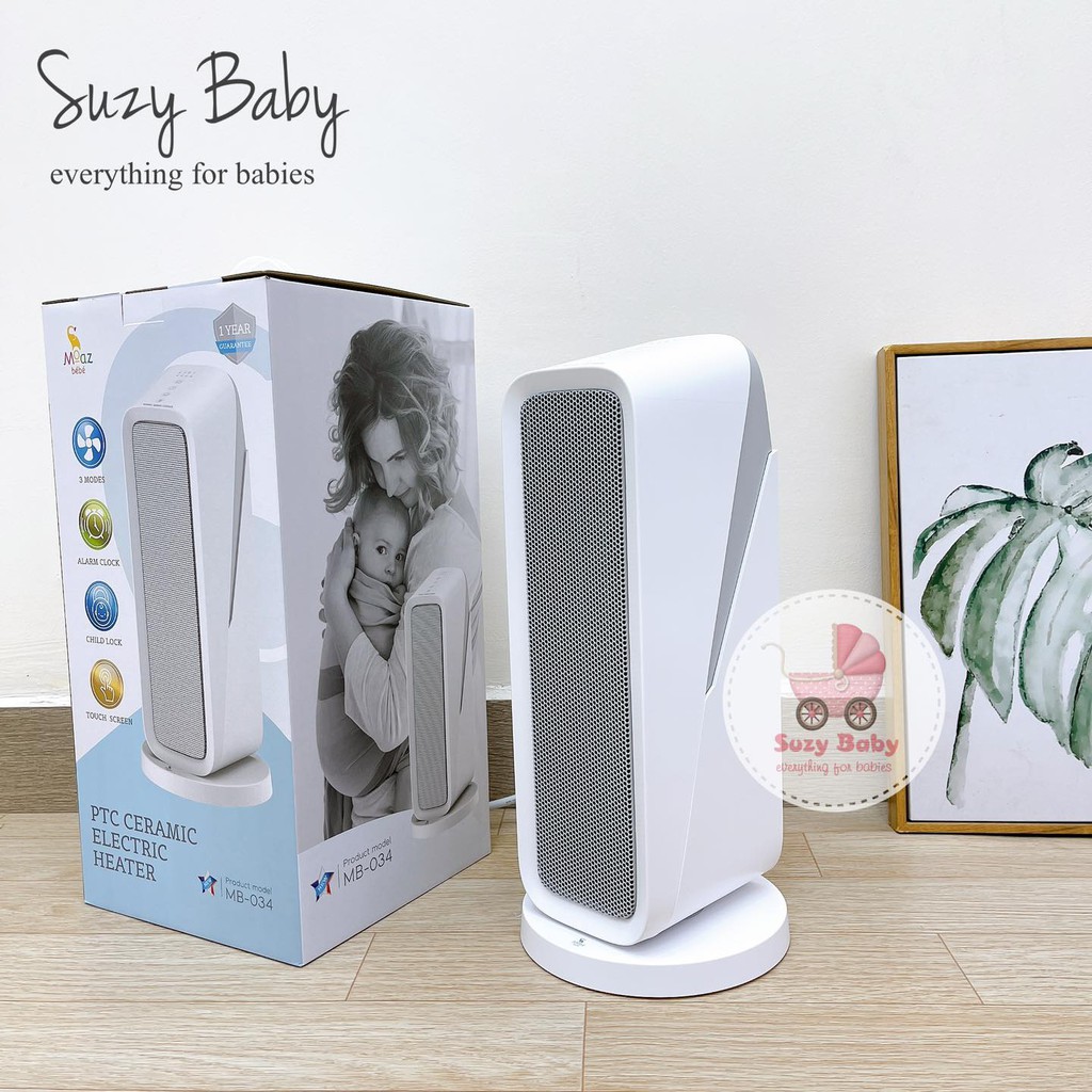 Máy sưởi ấm đa năng Moaz BeBe MB-034 tiết kiệm điện năng ấm áp| Quạt sưởi ấm mùa đông cho cả gia đỉnh