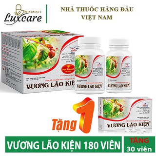 [TẶNG 1 HỘP 30 VIÊN] Vương Lão Kiện (Hộp 180 Viên) - Dành Cho Người Bị Run Tay Chân