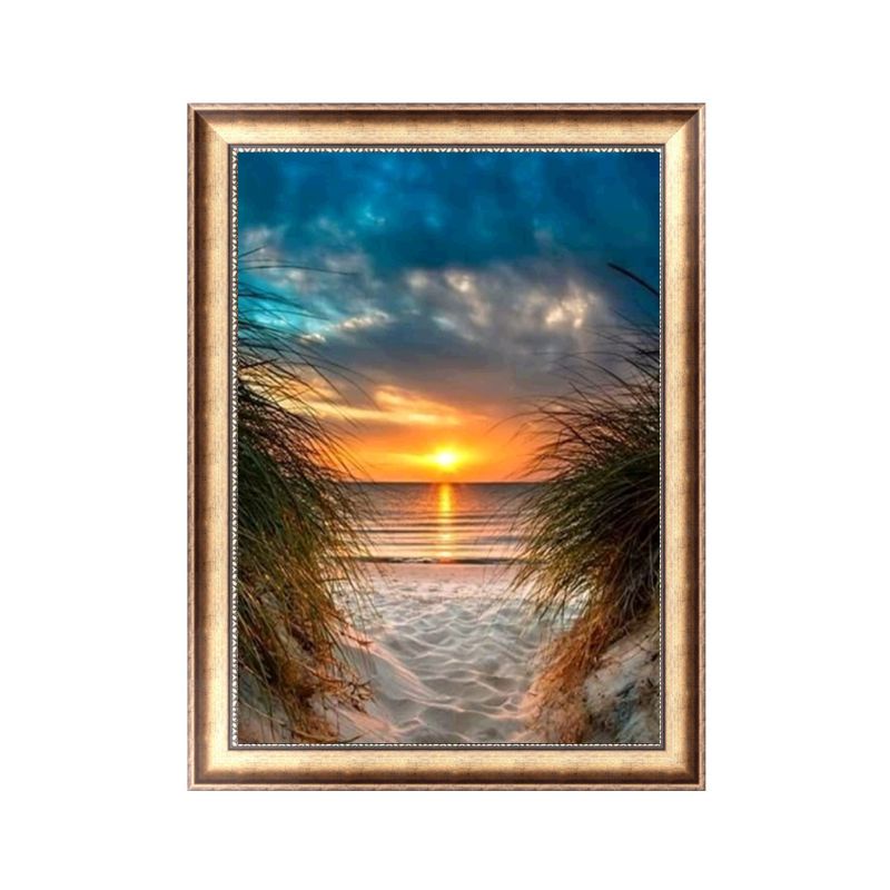 Bộ Tranh Đính Đá 5D Tự Làm Hình Phong Cảnh Rhine