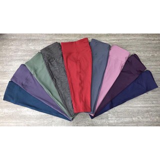 Quần tập gym, yoga, thể thao nữ, lửng - cạp cao, nâng mông, che bụng, size lớn HIYE - 3/4F016