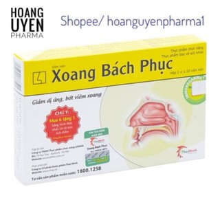 [Tích điểm chính hãng] Xoang Bách Phục - Hộp 20 viên