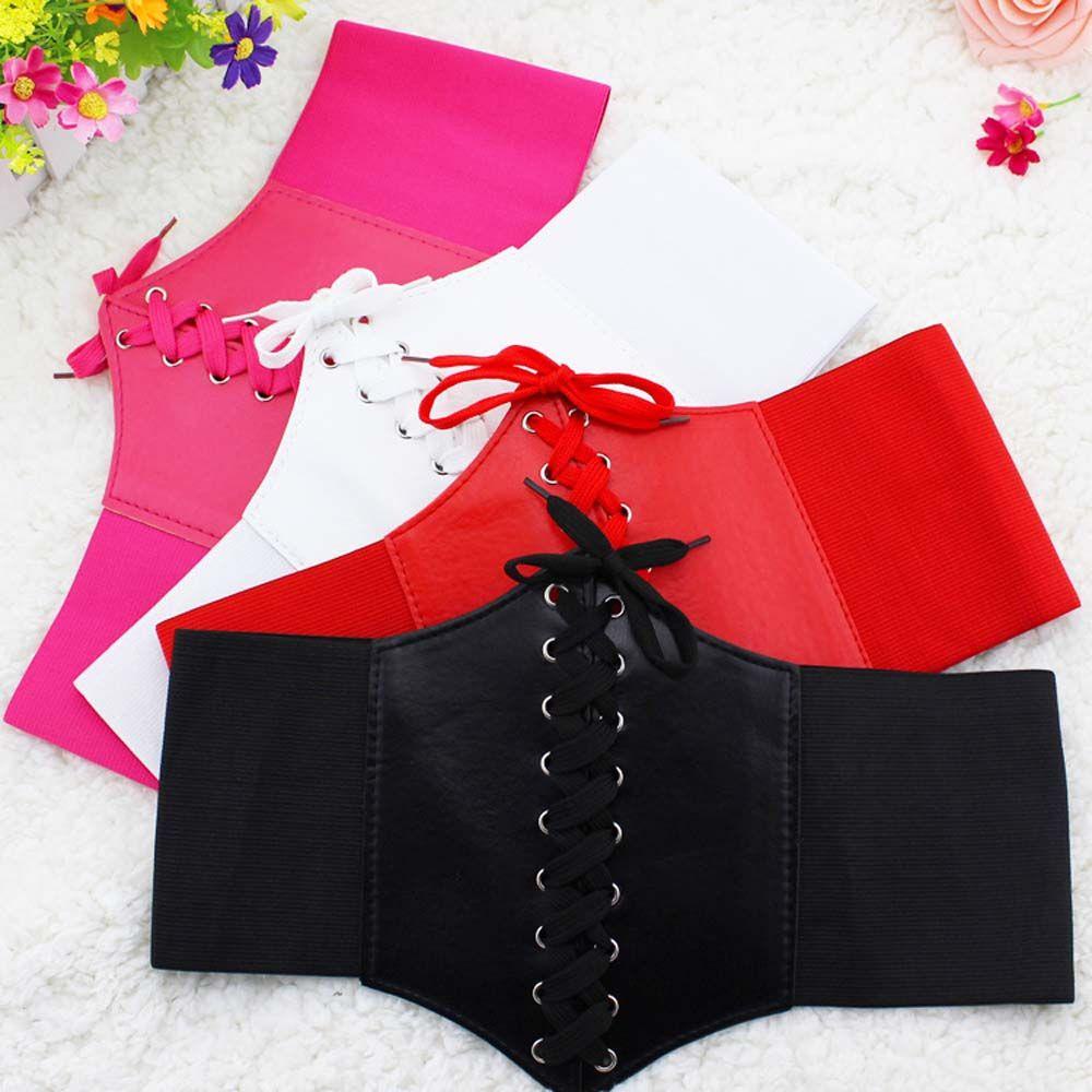 CLEOES Thắt Lưng Da PU Bản Rộng Kiểu Dáng Đơn Giản Thời Trang