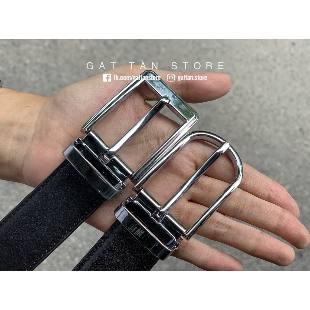 Thắt lưng da nam công sở / Dây Nịt Da Nam Cao Cấp Gạt Tàn Store / Cam Kết Da Bò Thật 100% - TL 269