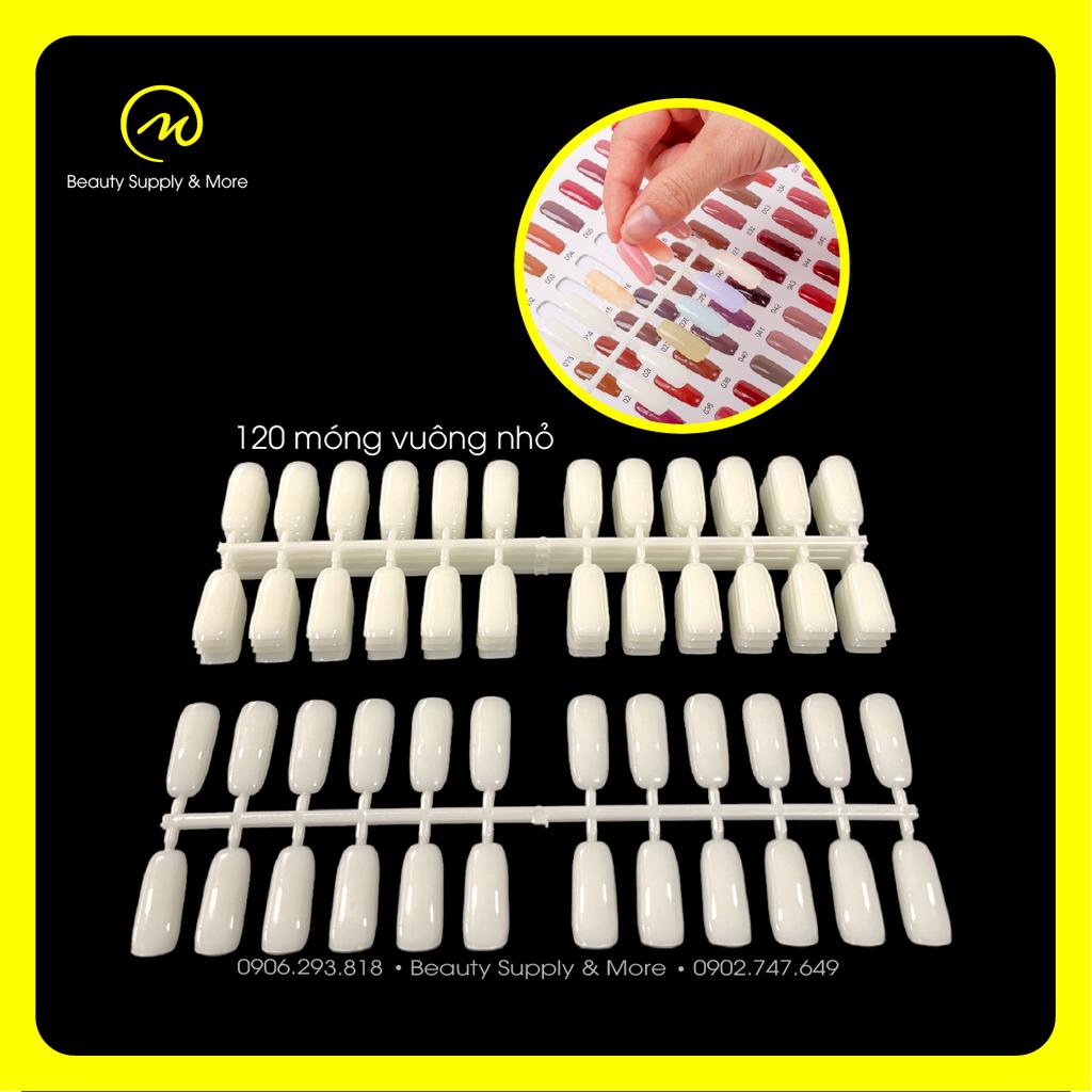 Sổ Gắn Móng Mẫu Làm Bảng Màu Nail/ Móng gắn sổ mẫu 206/120 móng💅