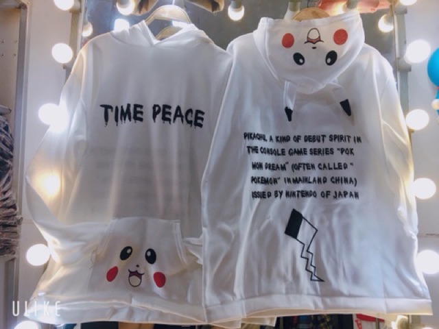 Áo hoodie pikachu | BigBuy360 - bigbuy360.vn