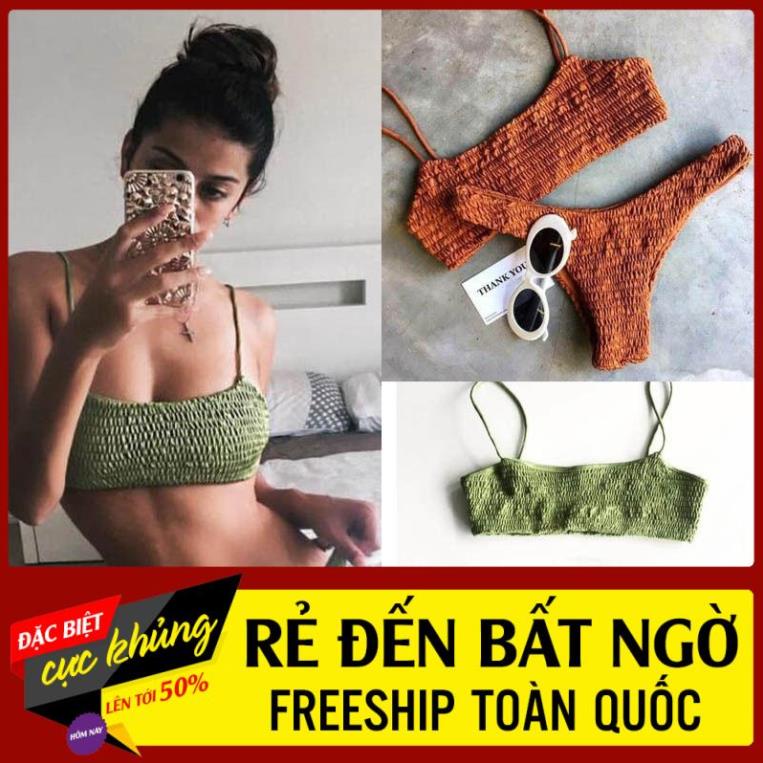 Bikini hai mảnh có mút thời trang mùa hè cho nữ *