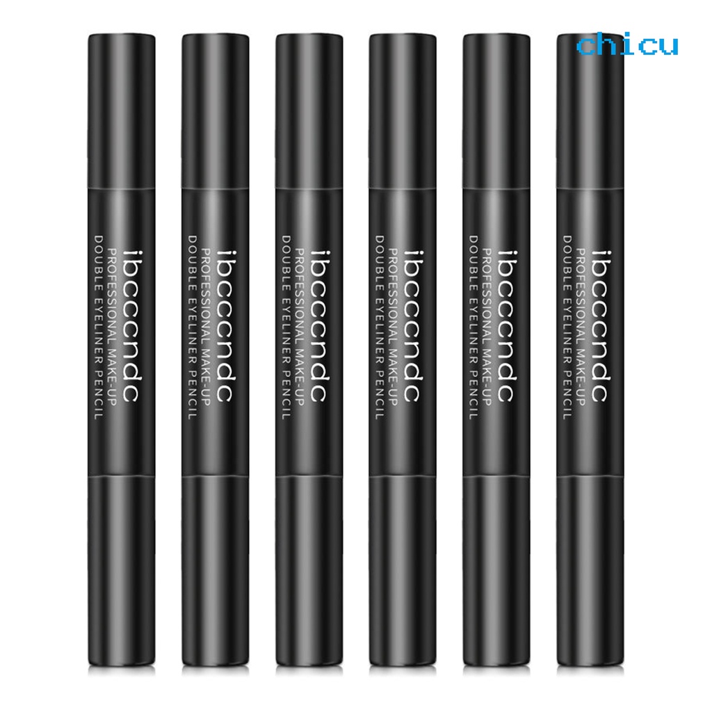 (Hàng Mới Về) Bút Kẻ Mắt Hai Đầu Nhanh Khô Chống Thấm Nước Lâu Trôi