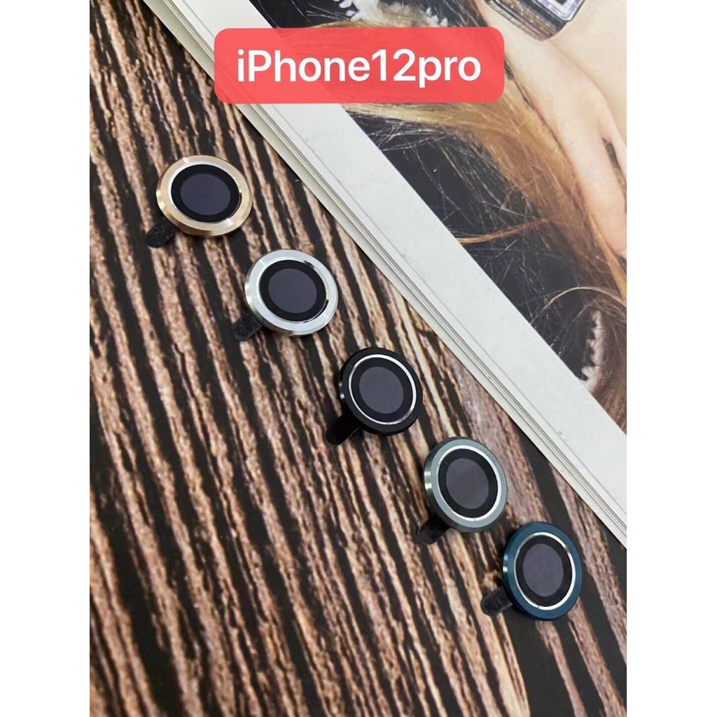 [ CÓ IPHONE 12] Viền Bảo Vệ Camera IPhone 11/11Promax/12/12Promax Kèm Viền