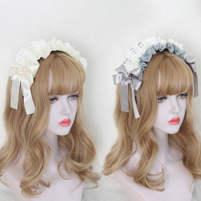 Cài Tóc Phong Cách Lolita Thanh Lịch Cho Nữ