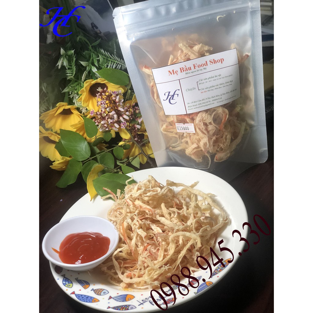 Khô mực xé sợi 100g