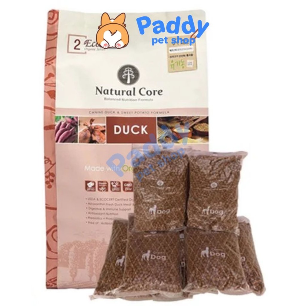 Hạt Hữu Cơ Natural Core ECO Organic Cừu & Vịt Cho Chó