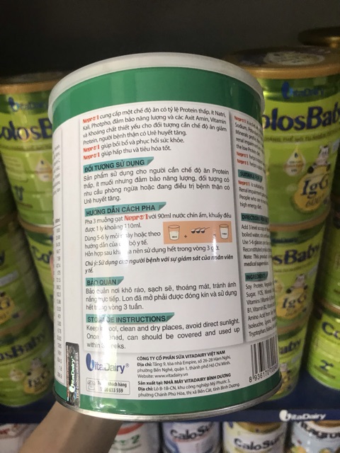 Sữa Nepro số 1 900g