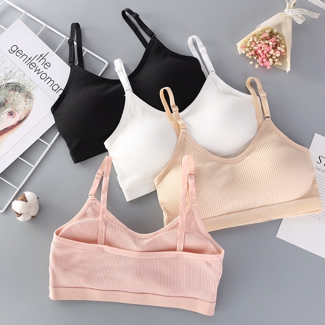Áo Lót Bra Cotton Nâng Ngực Tròn Trịa Cực Đẹp