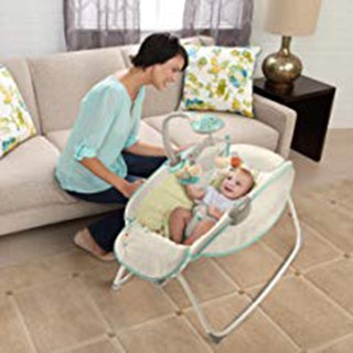 Nôi rung Ingenuity Rocking Sleeper Lullaby Lamb 60407
