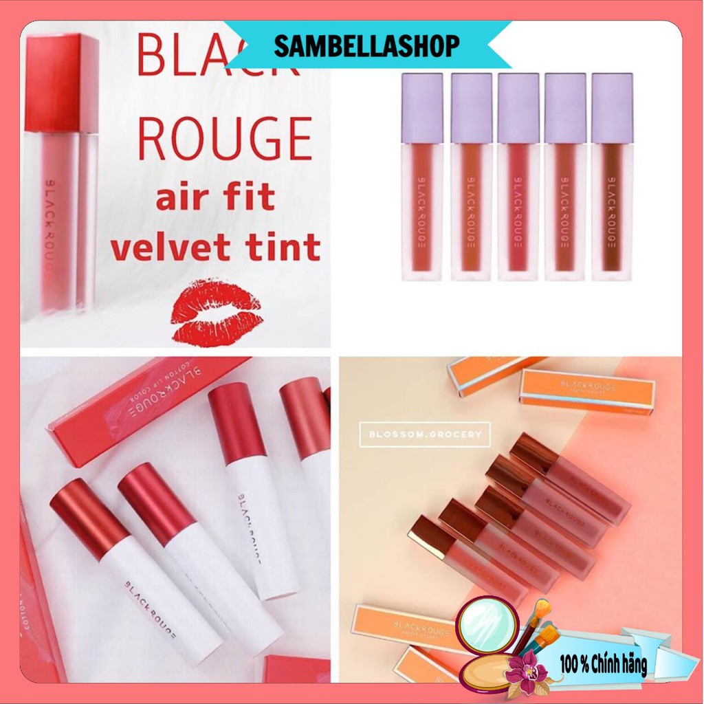 Son kem lỳ Blackrouge air fit velvet tint