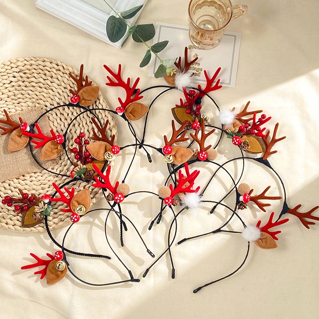 Băng đô đính bóng lông đáng yêu cho bé gái