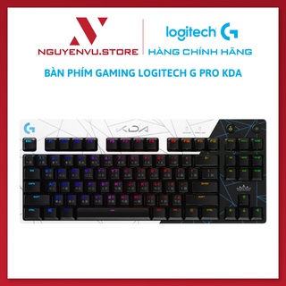 Bàn phím Gaming Logitech G PRO KDA - RGB Lightsync - Switch Tactile GX Brown - Hàng Chính Hãng