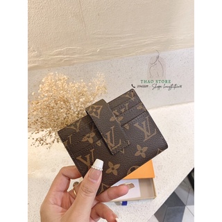 ⚠️ 𝐀̉𝐍𝐇 𝐓𝐇𝐀̣̂𝐓 - Ví thẻ Lệ vi nhiều ngăn [Kèm hộp]