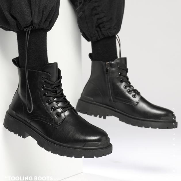 Giày Boot Nam Khóa Kéo MODERNS GN376