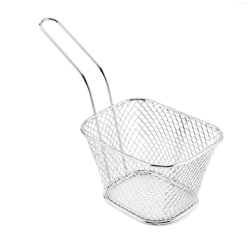 Rổ Vuông Dùng Để Chiên Thực Phẩm Bằng Thép Không Gỉ